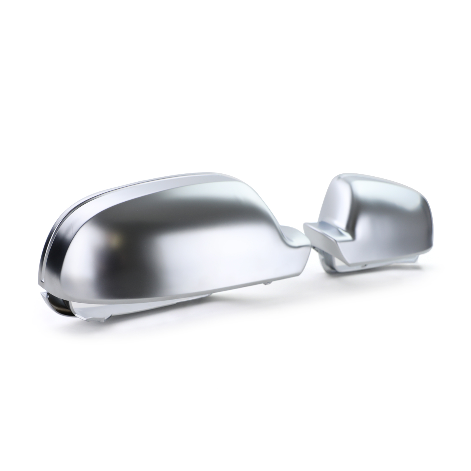 Spiegel Kappen zum Austausch Silber Matt für AUDI A3 8P A4 8K B8 A5 8T 09-  kaufen