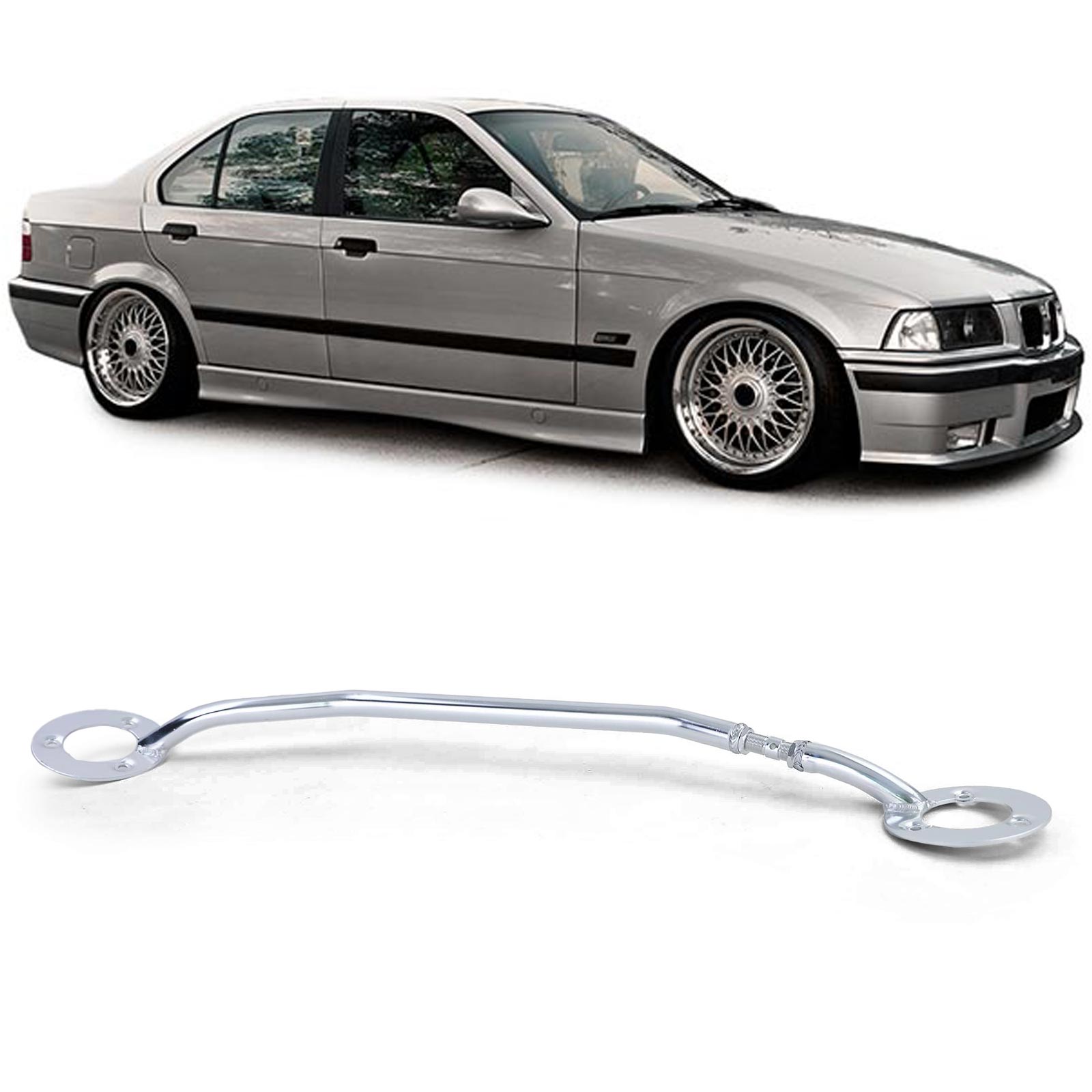 Aluminium Domstrebe vorne verstellbar passend für BMW 3er E36 316i 318i M43  94- kaufen