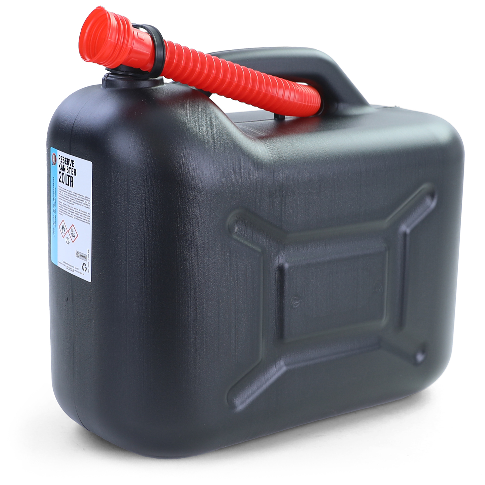 Benzinkanister 20 Liter, Blau, TÜV-Bauartprüfung/UN-Zulassung