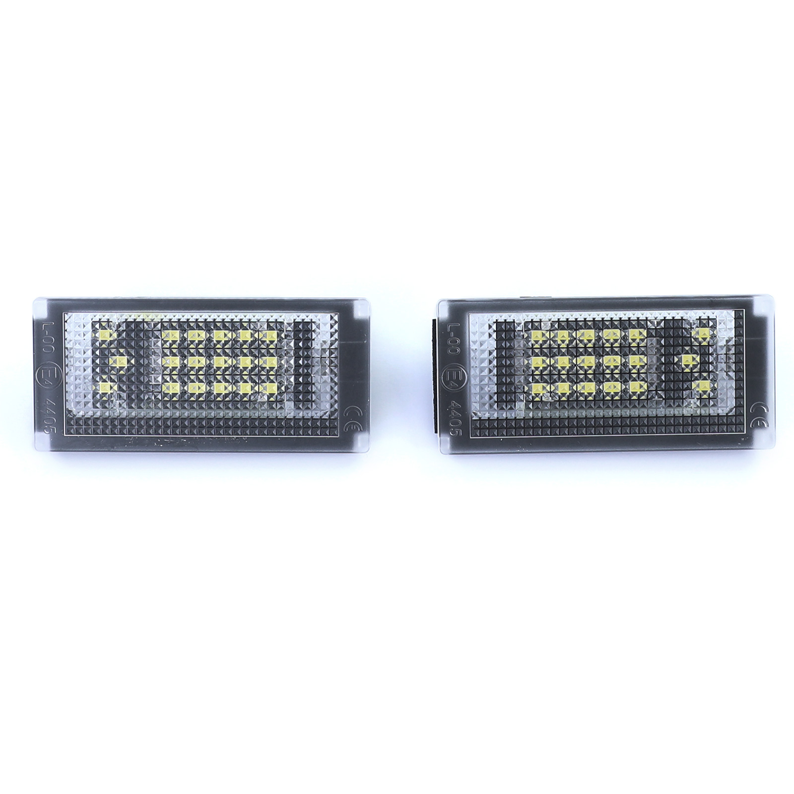LED-Kennzeichenbeleuchtung kompatibel mit Mini Cooper R50 R52 Covertable  R53 Coopers 2 Stück LED-Rücklicht Registrierungslampen