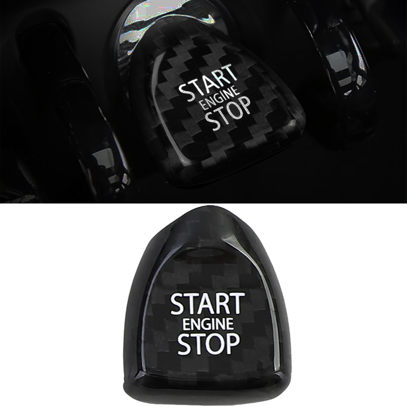 Carbon Start Stop Knopf Button Cover für Mini F54 F55 F56 F57 F60 kaufen