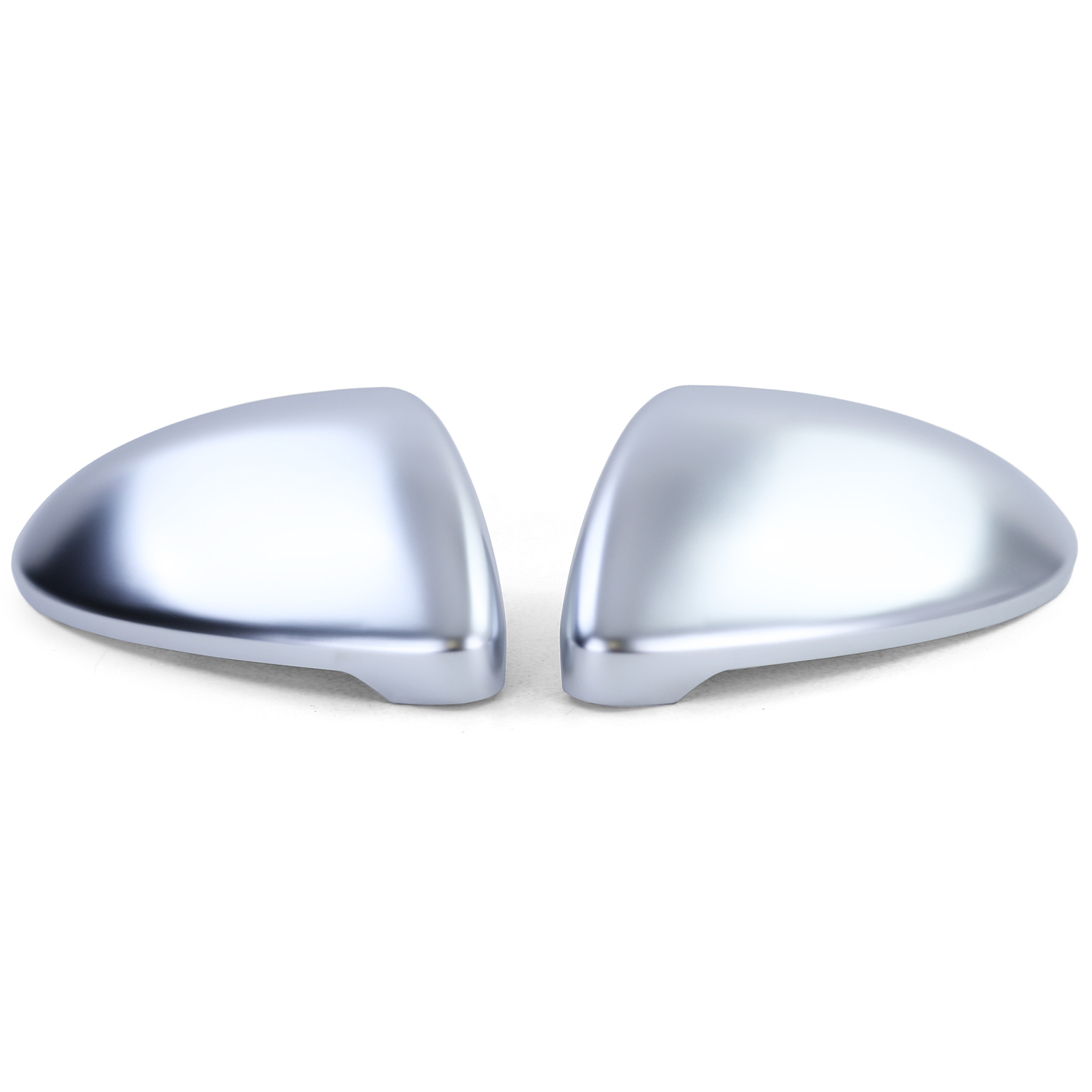 Spiegelkappen Silber Matt zum Austausch für VW Golf 7 VII 5G1