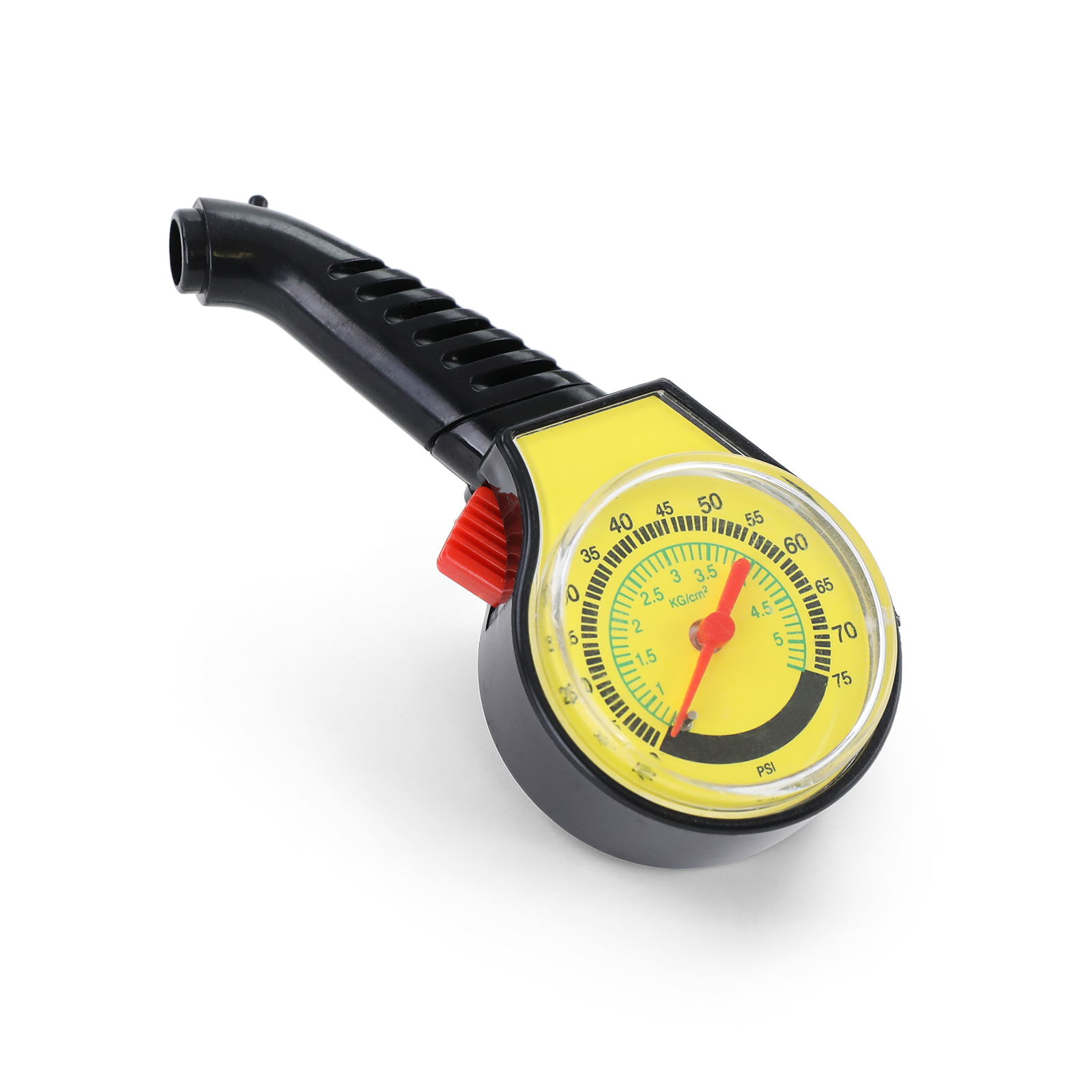 CCJX1 Reifendruckmesser Analog Auto Rad Reifen Luftdruckprüfer Meter Griff Spiegel Förmigen Fahrzeug Motorrad Auto Reifen Tester Reifen Air Monitor System 