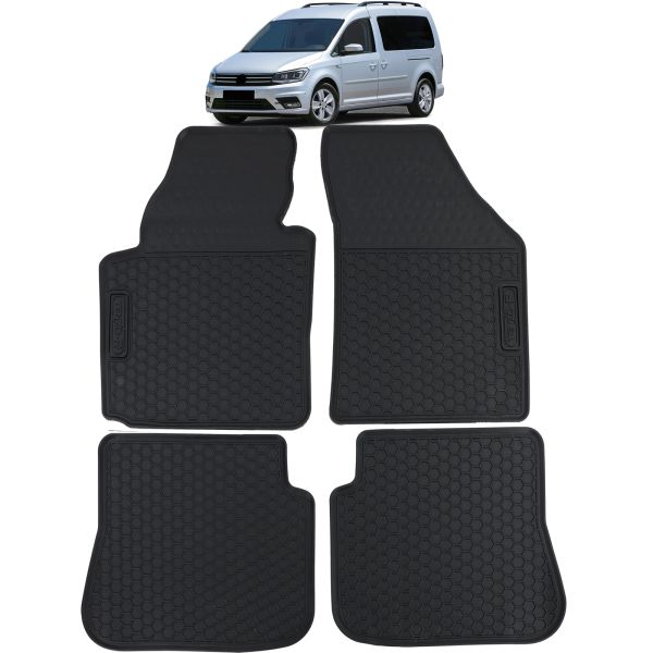 Premium Caddy 15-20 Fußmatten IV Set VW Gummi Auto kaufen Schwarz für