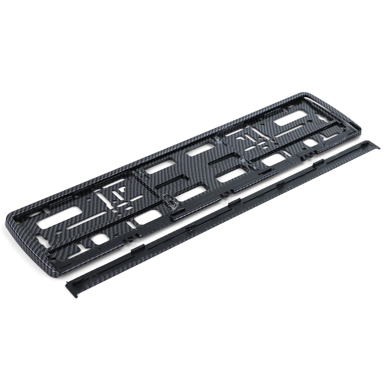 Tenzo-R Nebelscheinwerfer Rahmen Gitter GTI Look Schwarz Glanz für
