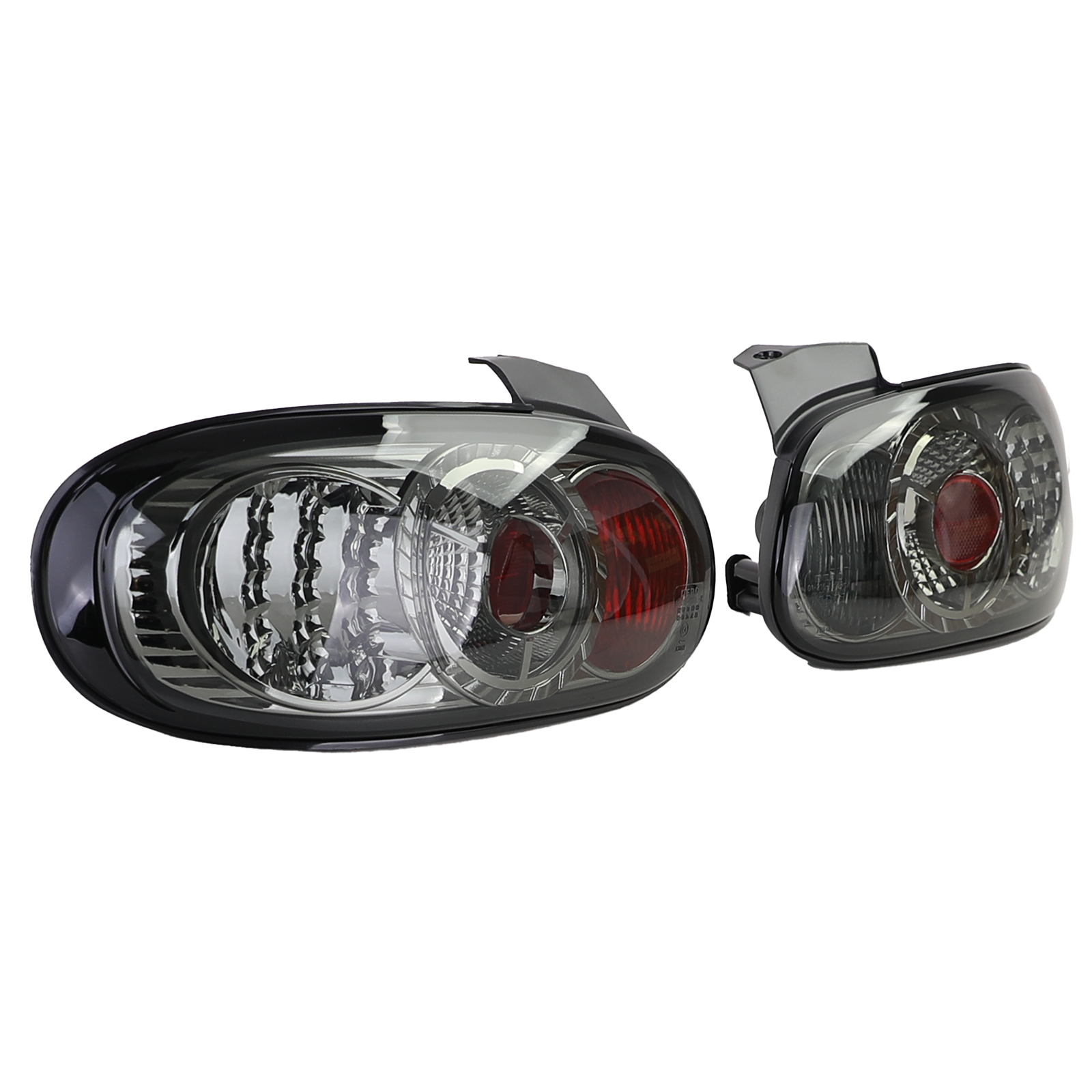 LED Klarglas Rückleuchten Schwarz BlackChrome für Mazda MX5 NB