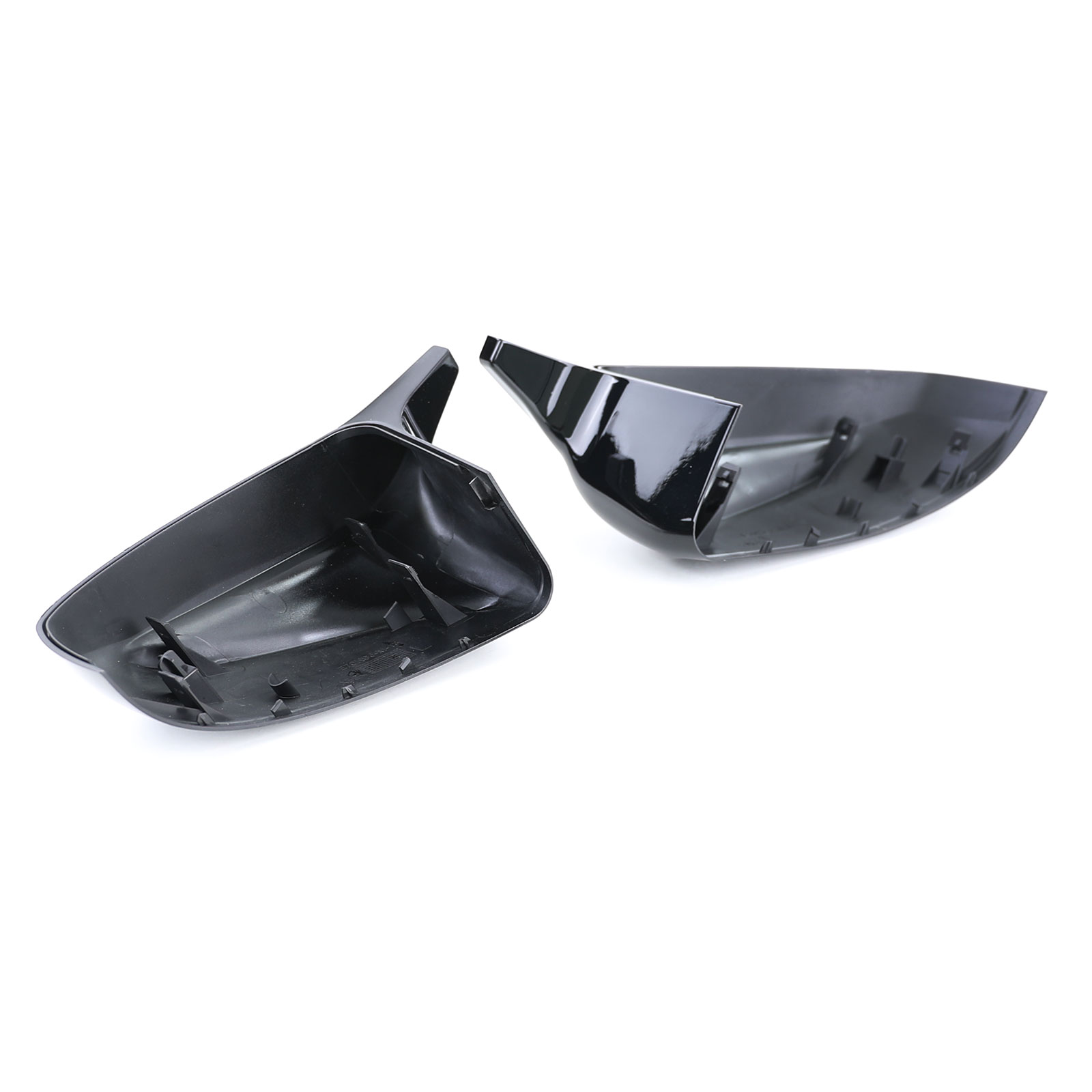 PSR Parts - Performance-Außenspiegelabdeckungen in glänzend Schwarz fü
