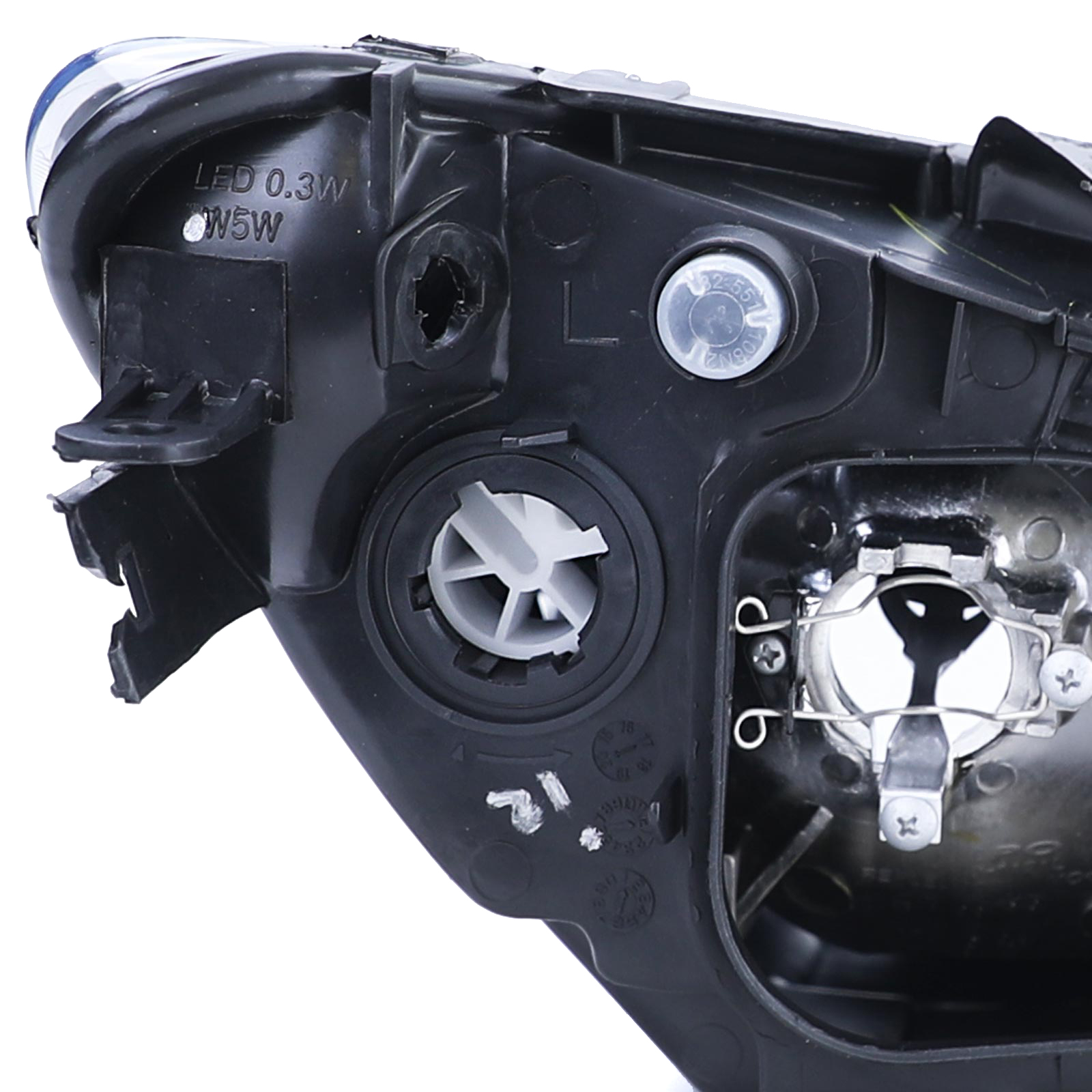Scheinwerfer Adapterkabel von H4 auf H7 passend für Peugeot 206 98-06 :  : Auto & Motorrad