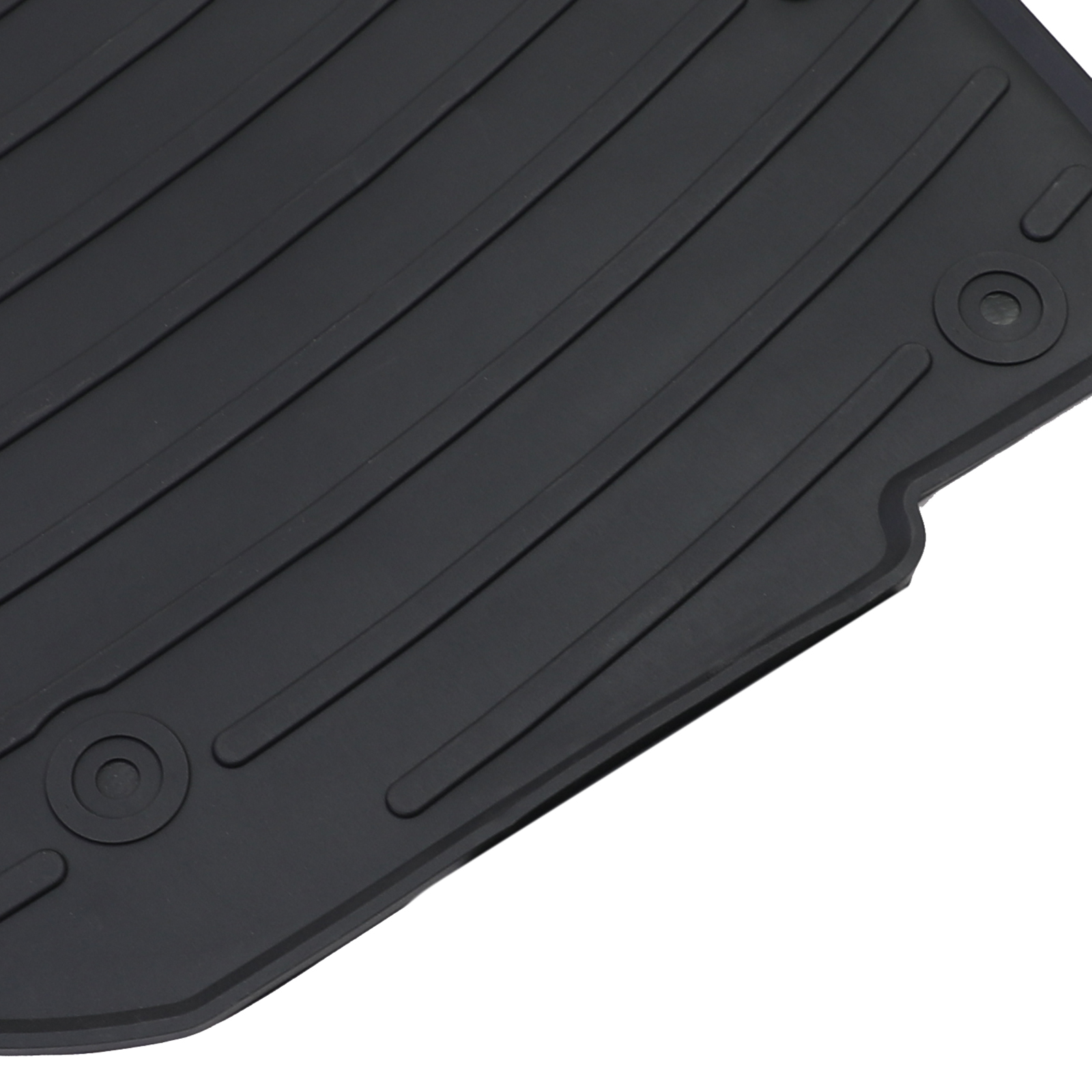 Auto Gummi Fußmatten Schwarz Premium Set für Mercedes M-Klasse ML