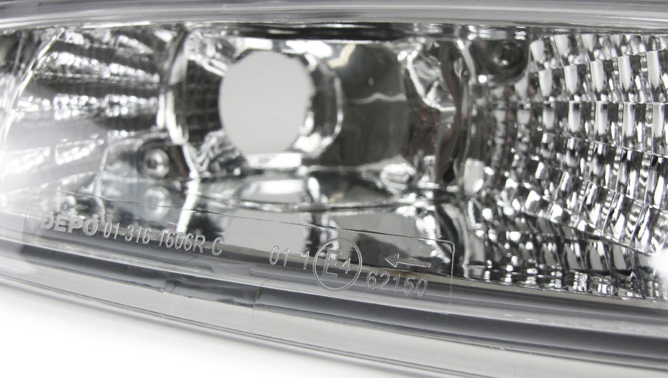 Klarglas Scheinwerfer mit Blinker chrom Set für Mazda MX5 NA 90-98