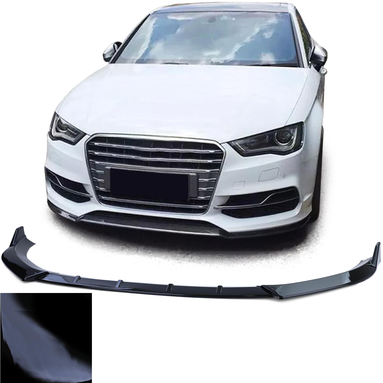 Auto Gummi Fußmatten Schwarz Premium Set für Leon + Golf 7 + Audi A3 8V ab  12 kaufen