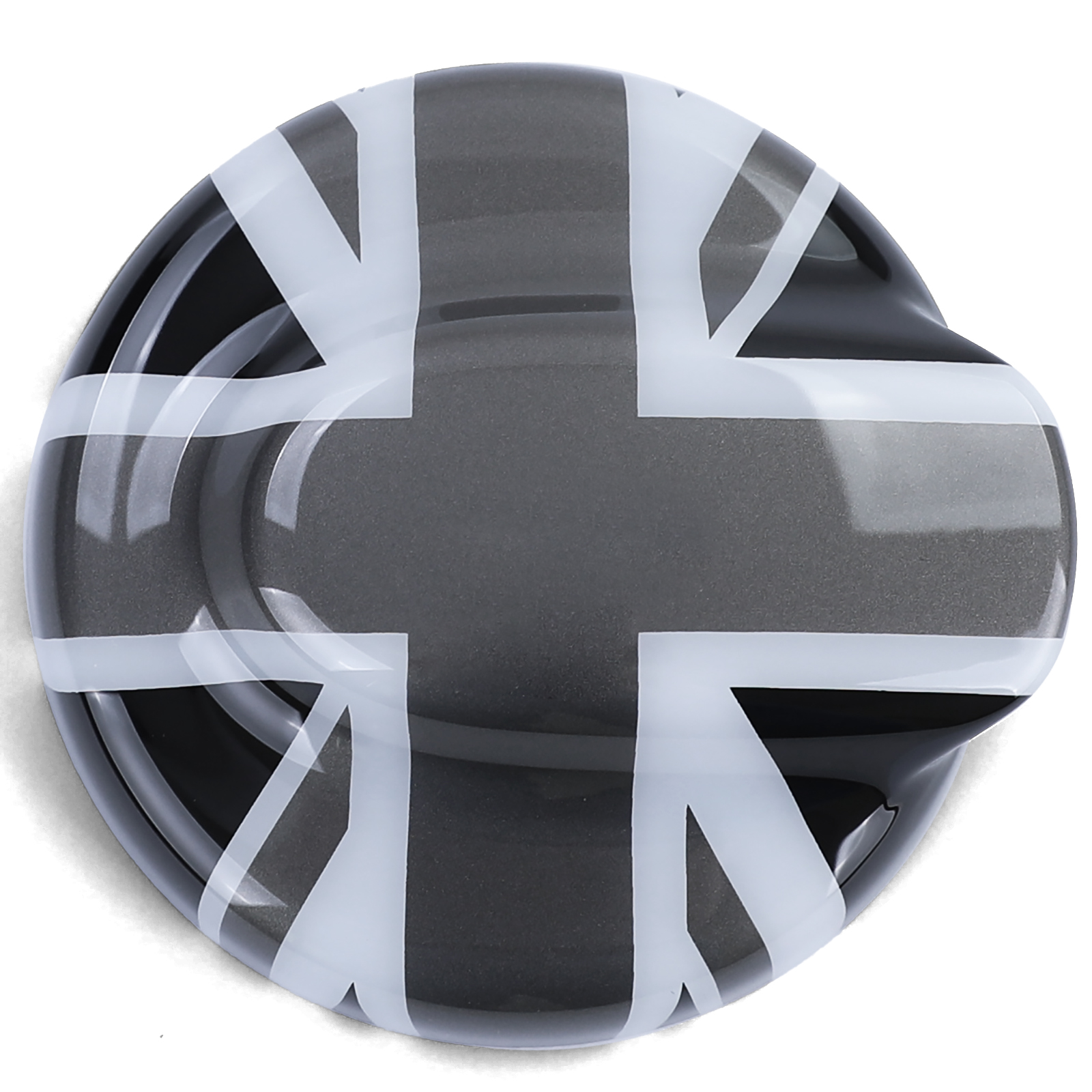 Tankdeckel Abdeckung Cover Flagge Grau Weiss passend für Mini R55 R56 R57  06-13 kaufen