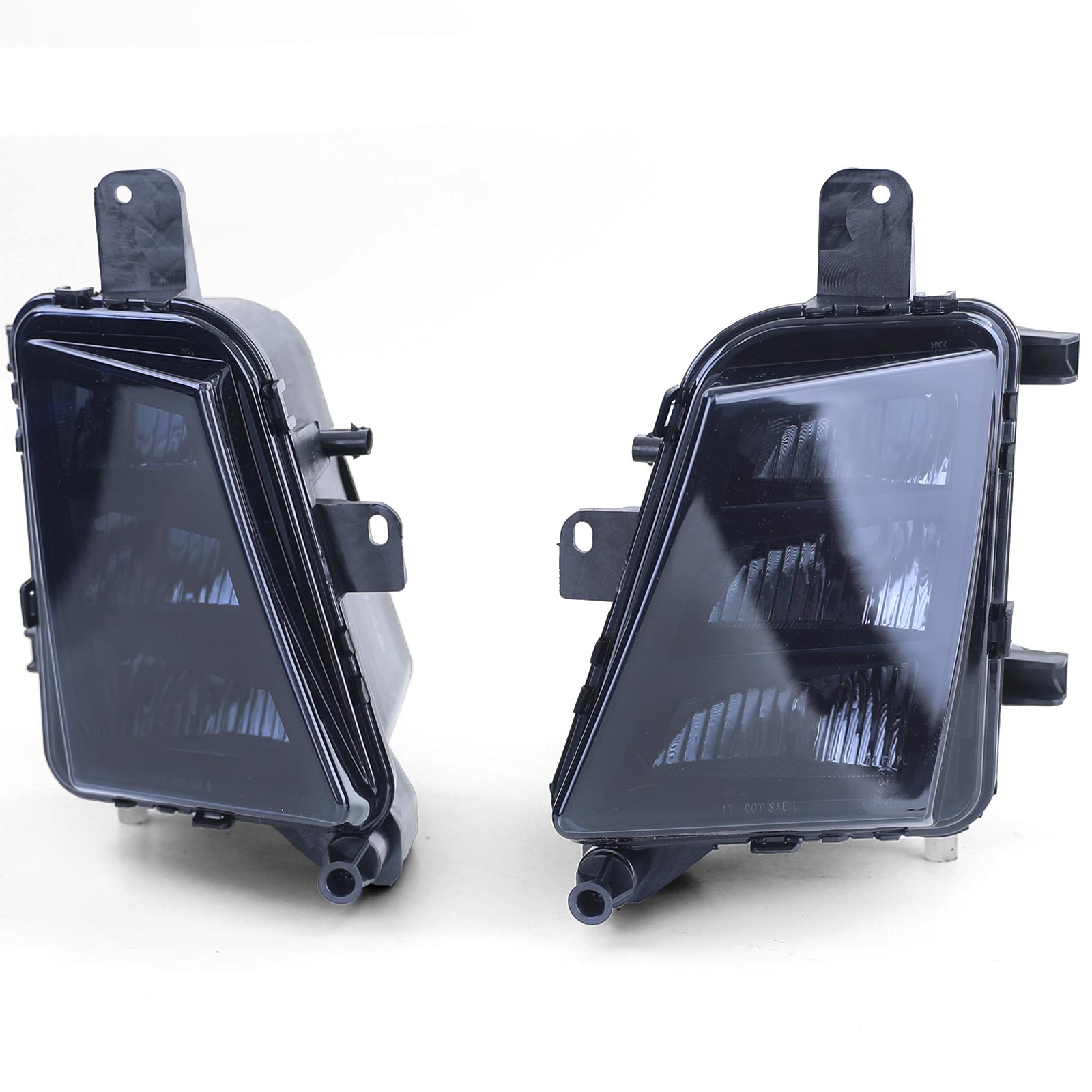 LED Nebelscheinwerfer Schwarz Smoke Paar passend für VW Golf 7 GTI