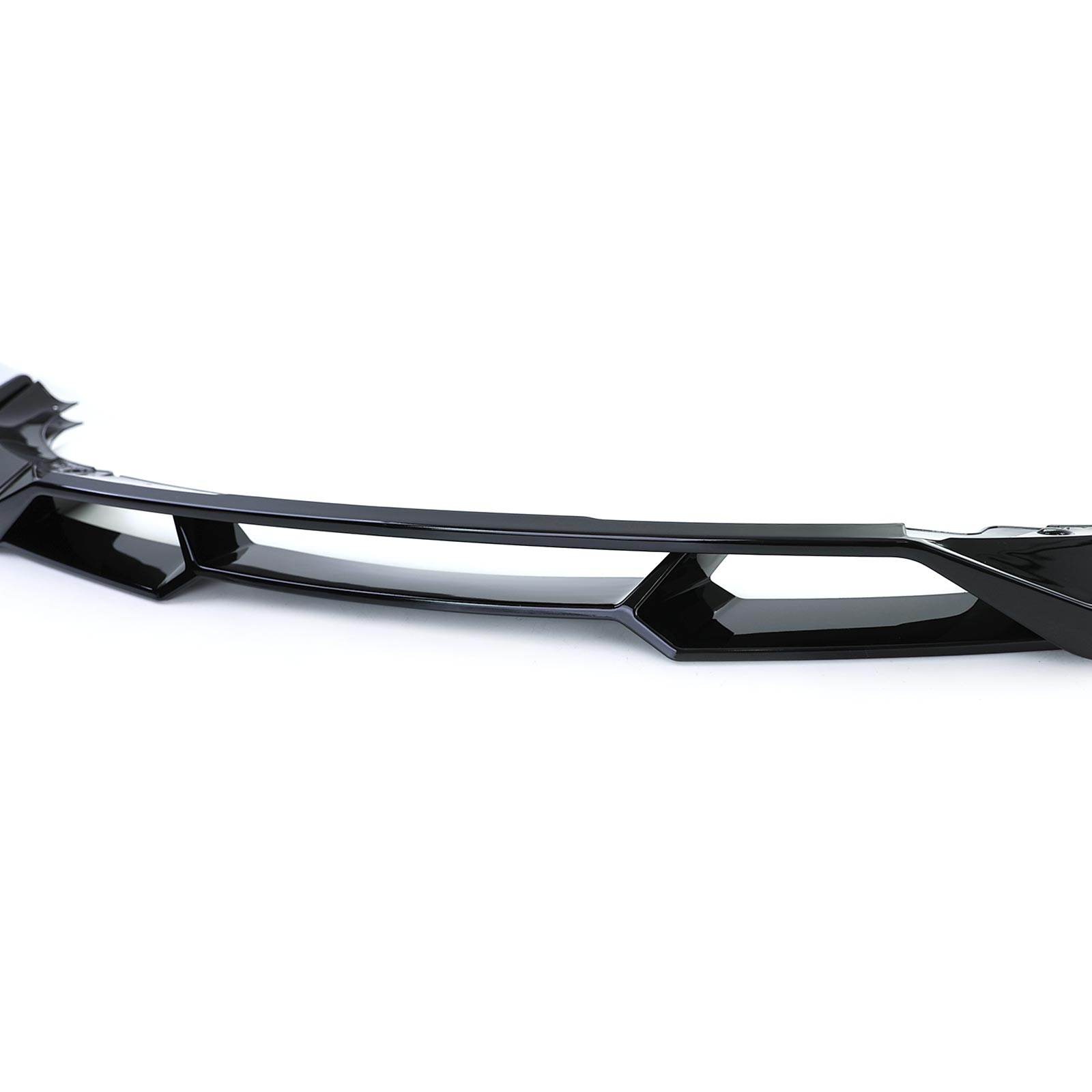 1763 - Frontlippe Spoiler Schwert schwarz glänzend passend für BMW