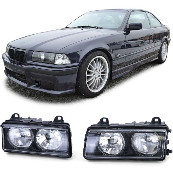 90-96 vor Facelift LED Design Seitenblinker Set klar chrom BMW E36 Bj 
