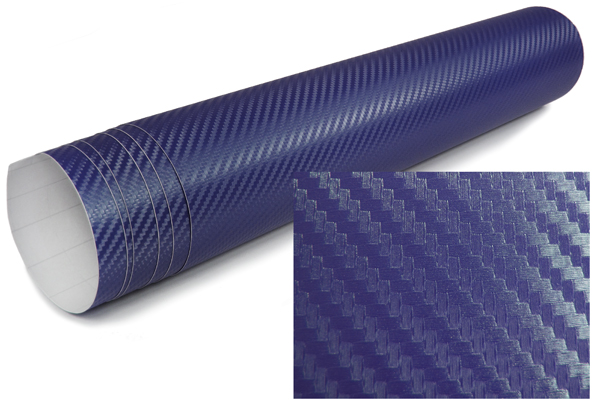 Carbon Look Folie selbstkleben 3D Struktur 30x150CM für Innen und Aussen  CARFOL30X150