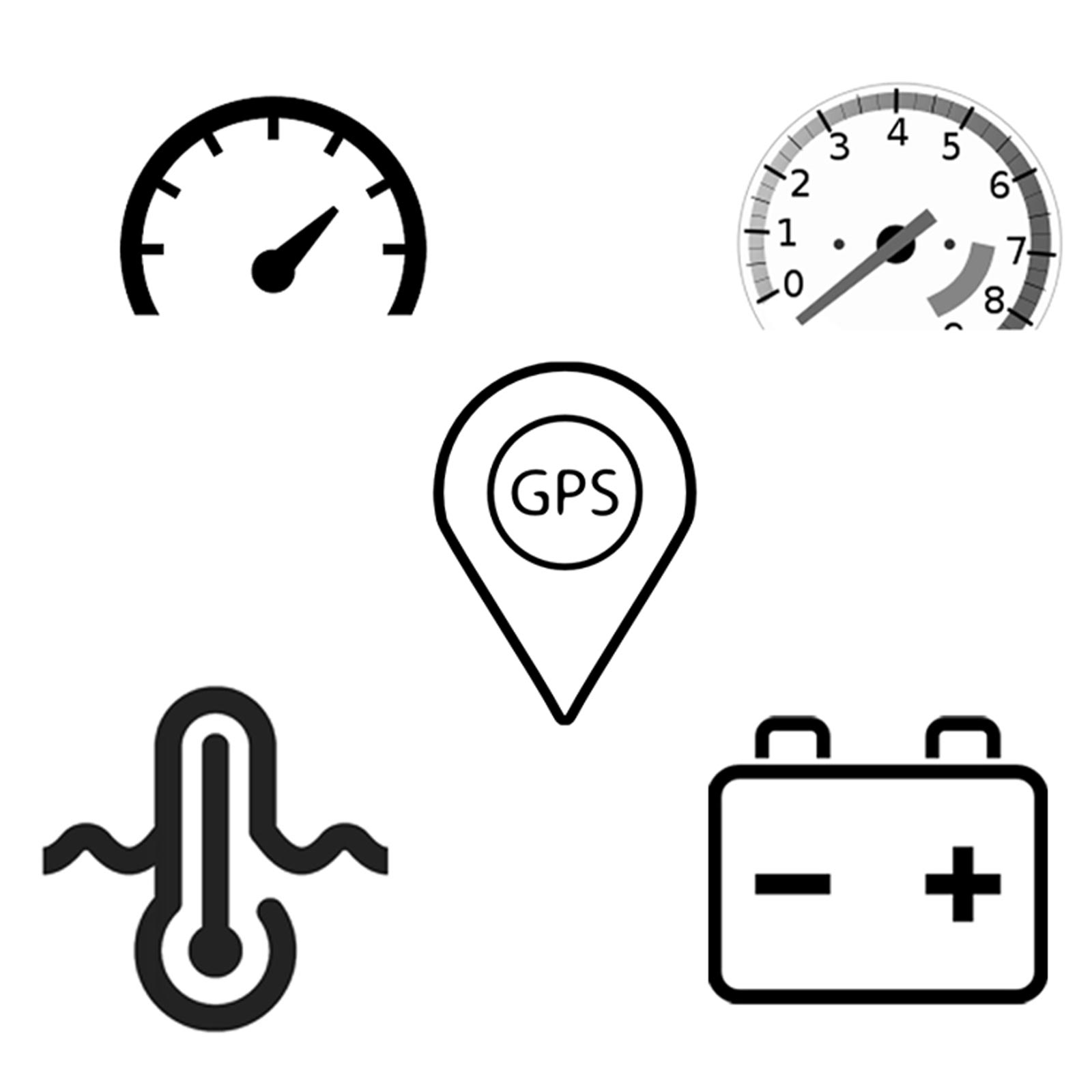 Kaufe Head-Up-Display Tachometer G10 Universal HUD Kilometerzähler Mit  Übergeschwindigkeit Müdigkeit Fahren Alarm LED-Anzeige Windschutzscheibe  Projektor GPS
