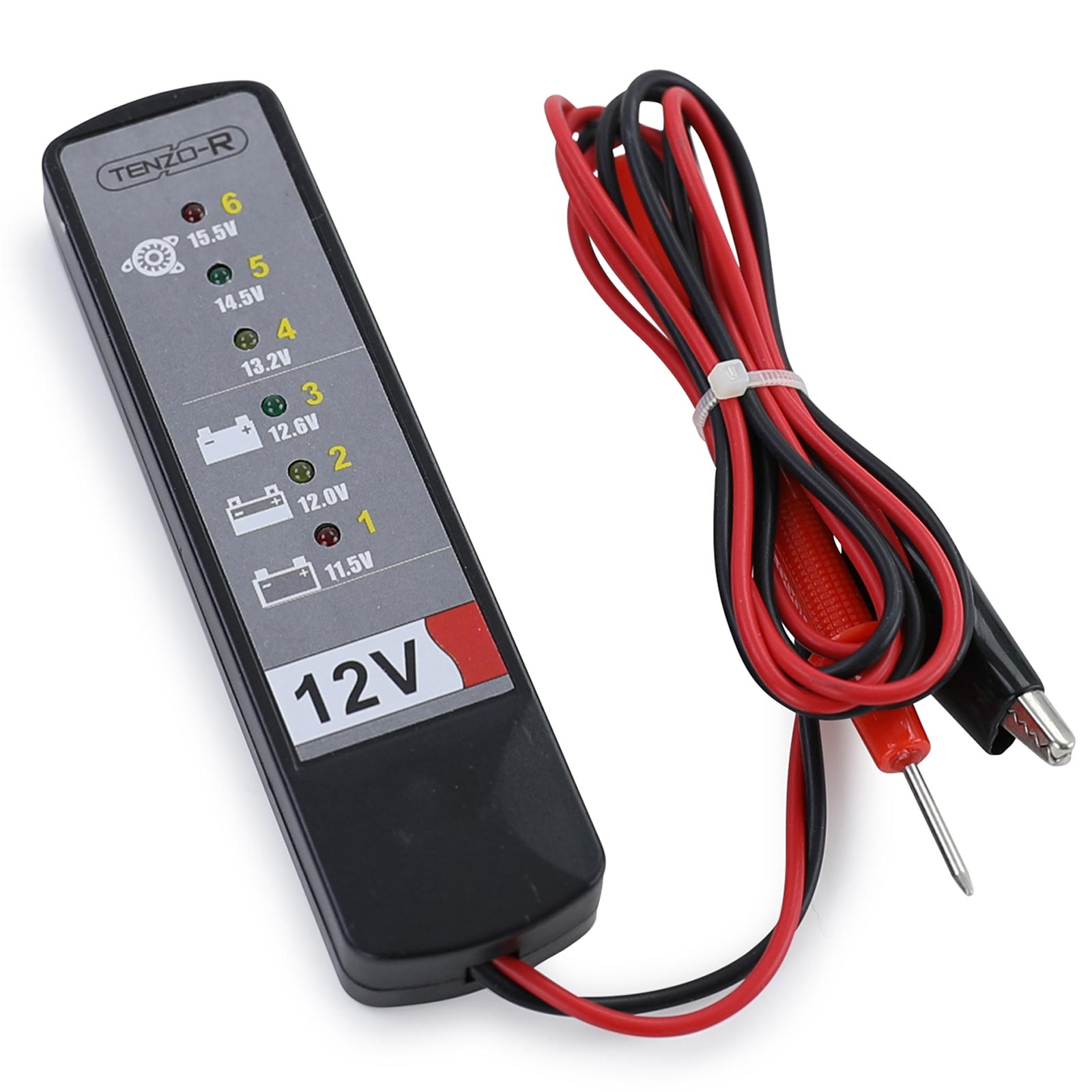 Digitaler Batterie-Tester Testgerät Lichtmaschine Ladesystem 12V