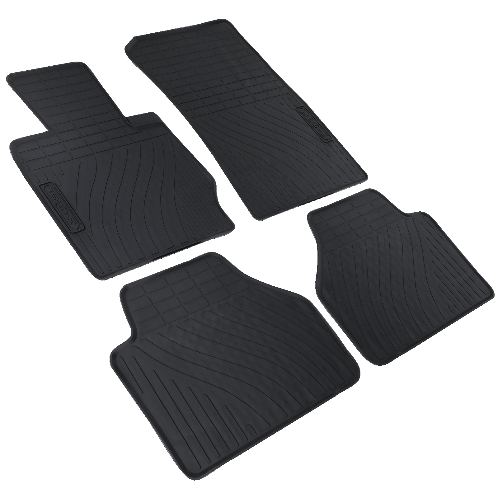 Auto Gummi Fußmatten Schwarz Premium Set passend für BMW X4 F26 13-18 kaufen