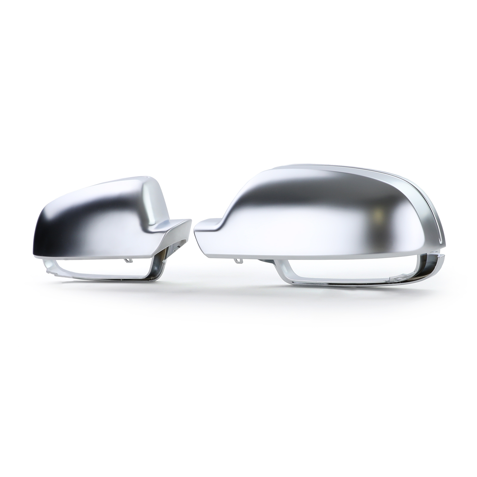 Spiegel Kappen zum Austausch Silber Matt für AUDI A3 8P A4 8K B8