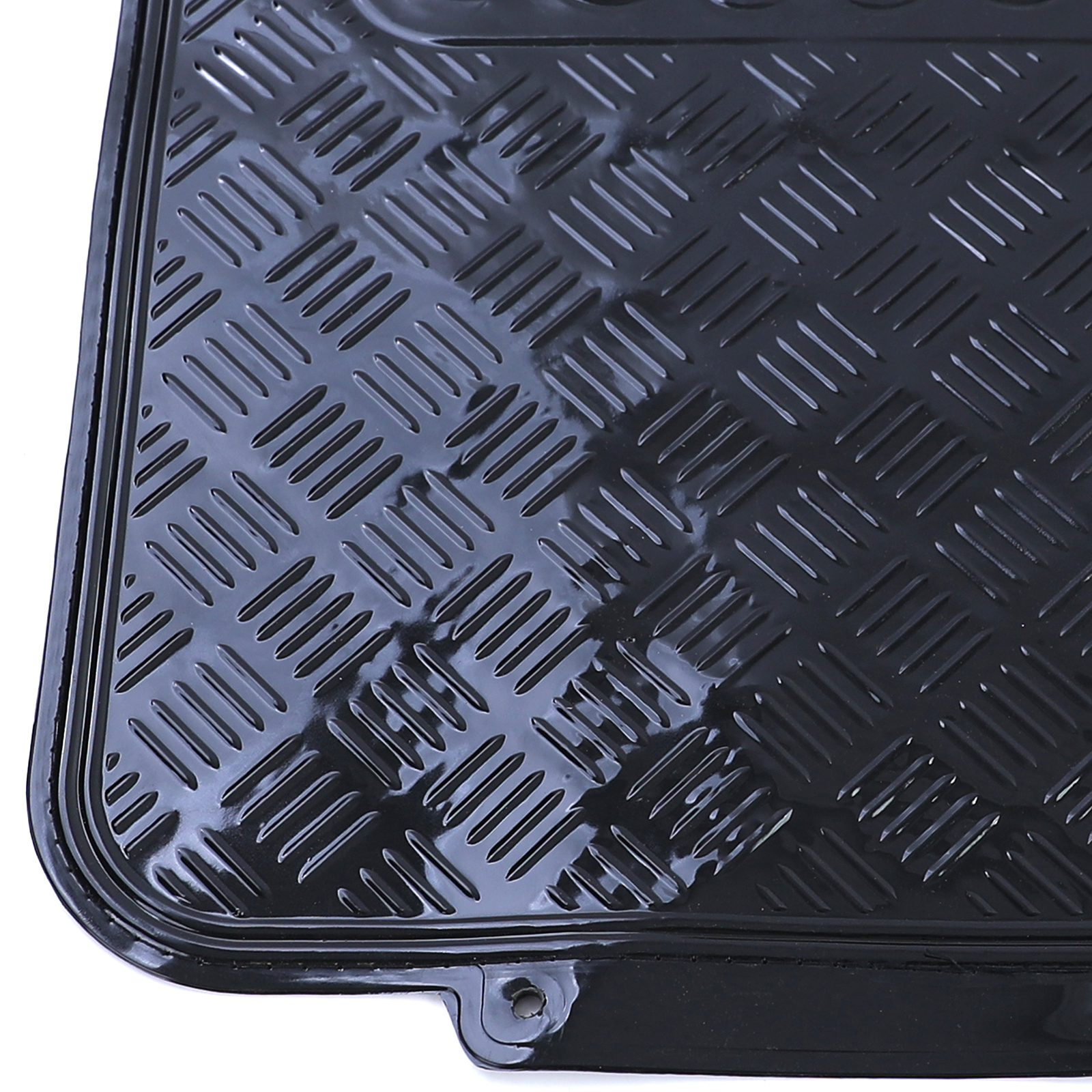 Auto Fußmatten mit Flammen auf schwarz 4-teiliges Komplett set Allwetter  Universal Front & Heck Auto Boden matte für Geländewagen Dekoration  benutzer